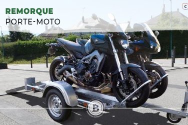 La remorque idéale pour transporter ma moto ou mon quad