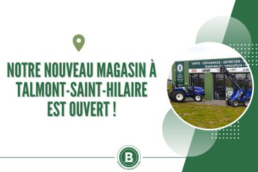 Notre magasin à Talmont-Saint-Hilaire en Vendée est ouvert !