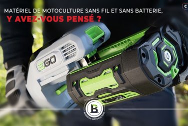 Et si vous passiez à l’électrique dans votre jardin ?