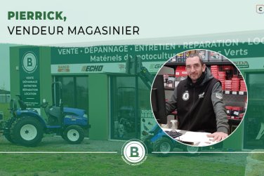 Bienvenue à Pierrick, vendeur magasinier à Talmont