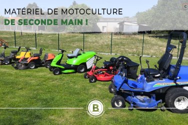 Vente de matériel de motoculture seconde main en Vendée