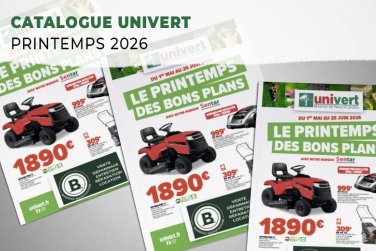 Le printemps des bons plans avec Univert !